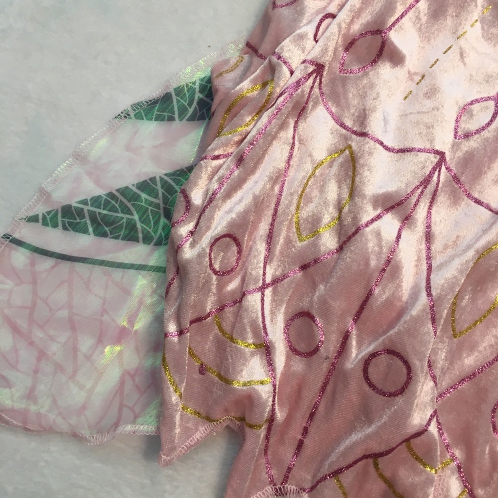 Hyde‎ and EEK Boutique Fairy Costume Kids OSFM Pink NEW Capelet Headpiece Makeup - Picture 4 of 6